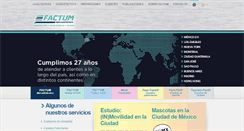 Desktop Screenshot of factum-marketing.com